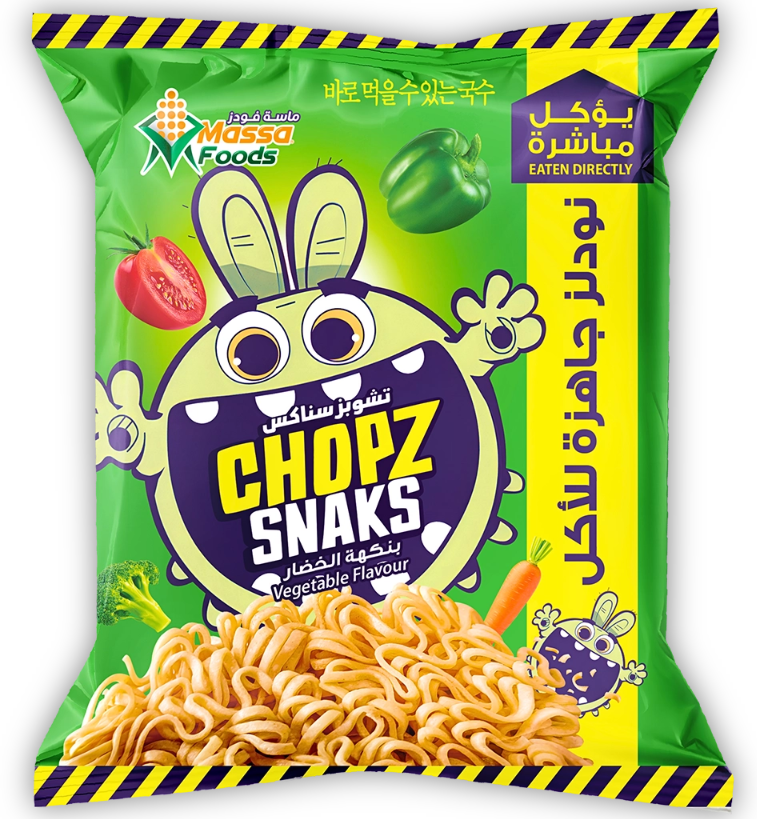 تشوبز-سناكس-نكهة-الخضار